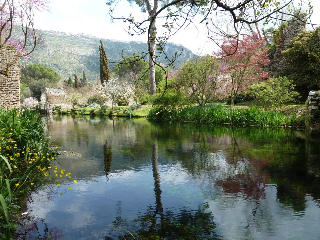 gita fuori prota al Giardino di Ninfa