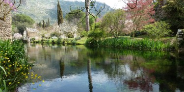 gita fuori prota al Giardino di Ninfa