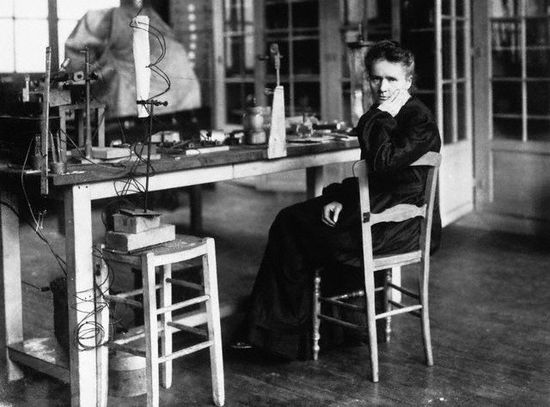 Il premio Nobel Marie Curie